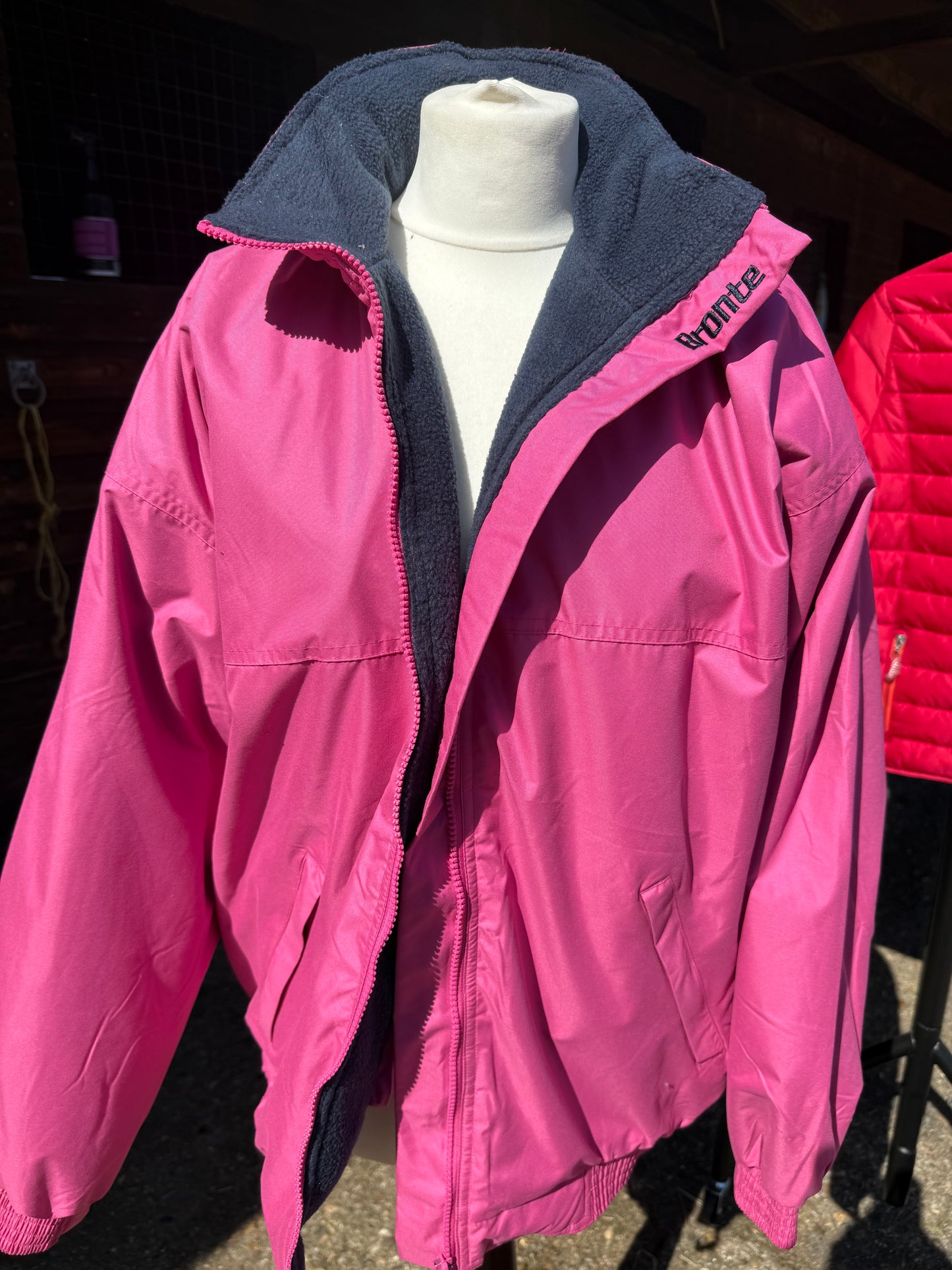 Bronte Jacket - Pink/Navy