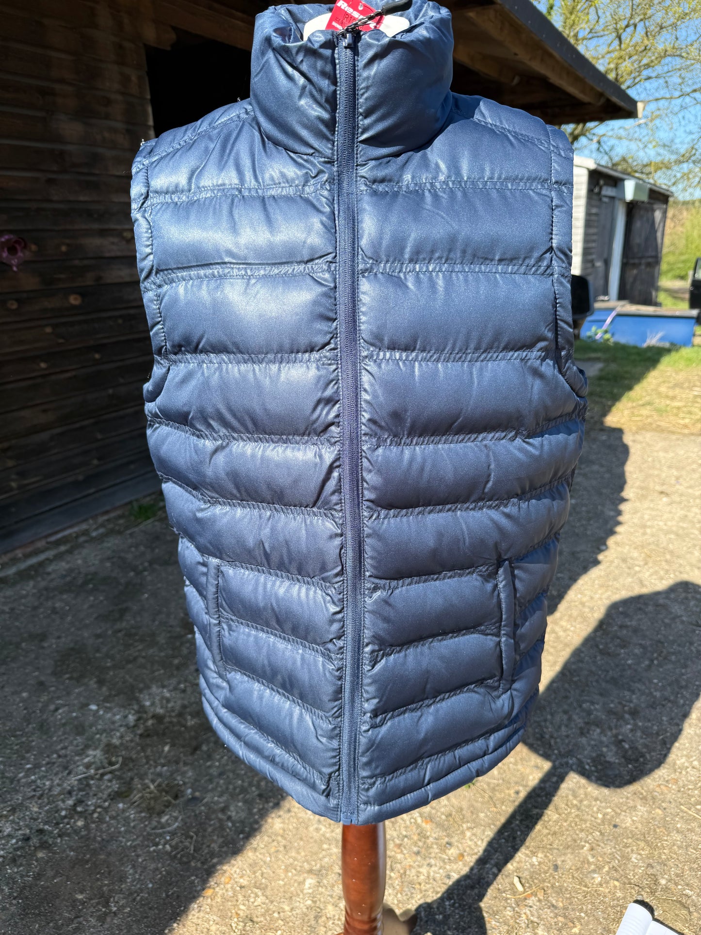 Padded Gillet - Unisex - Navy - Medium