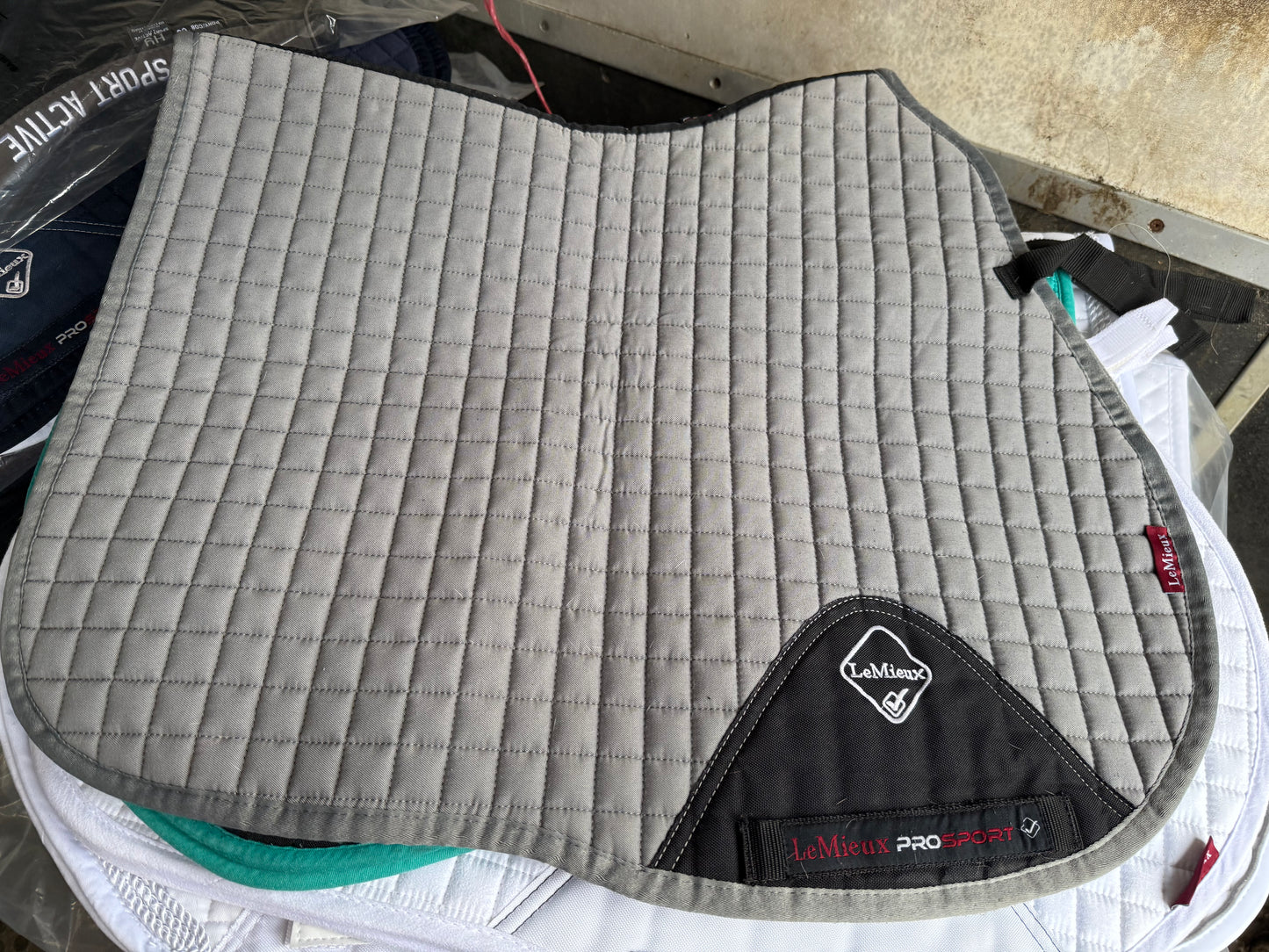 Le Mieux Grey GP Saddlepad