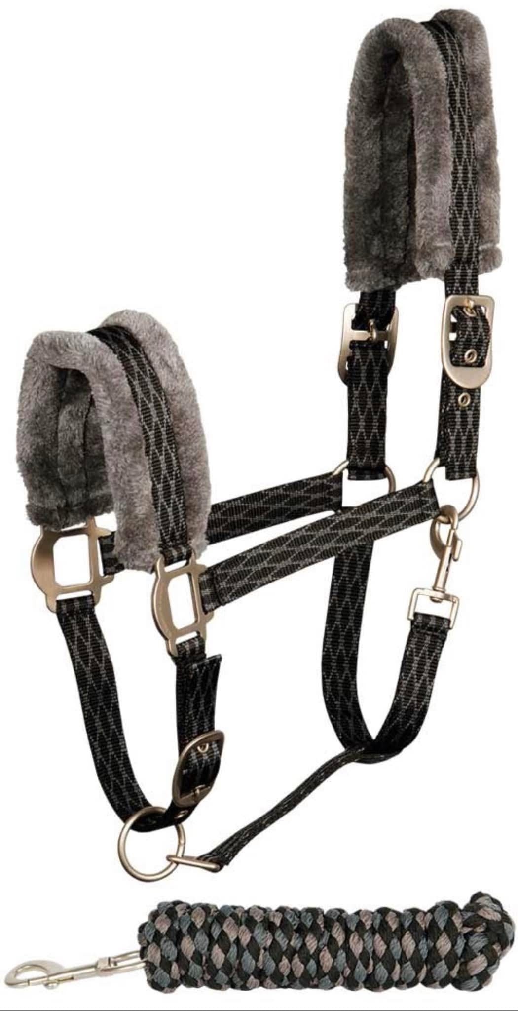 Harrys Horse Fleece Rug and Headcollar & Leadrope set