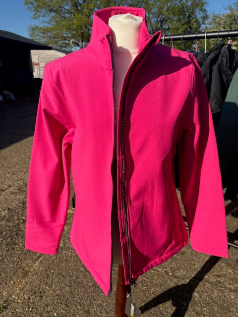 Softshell Jacket Size 14 Pink