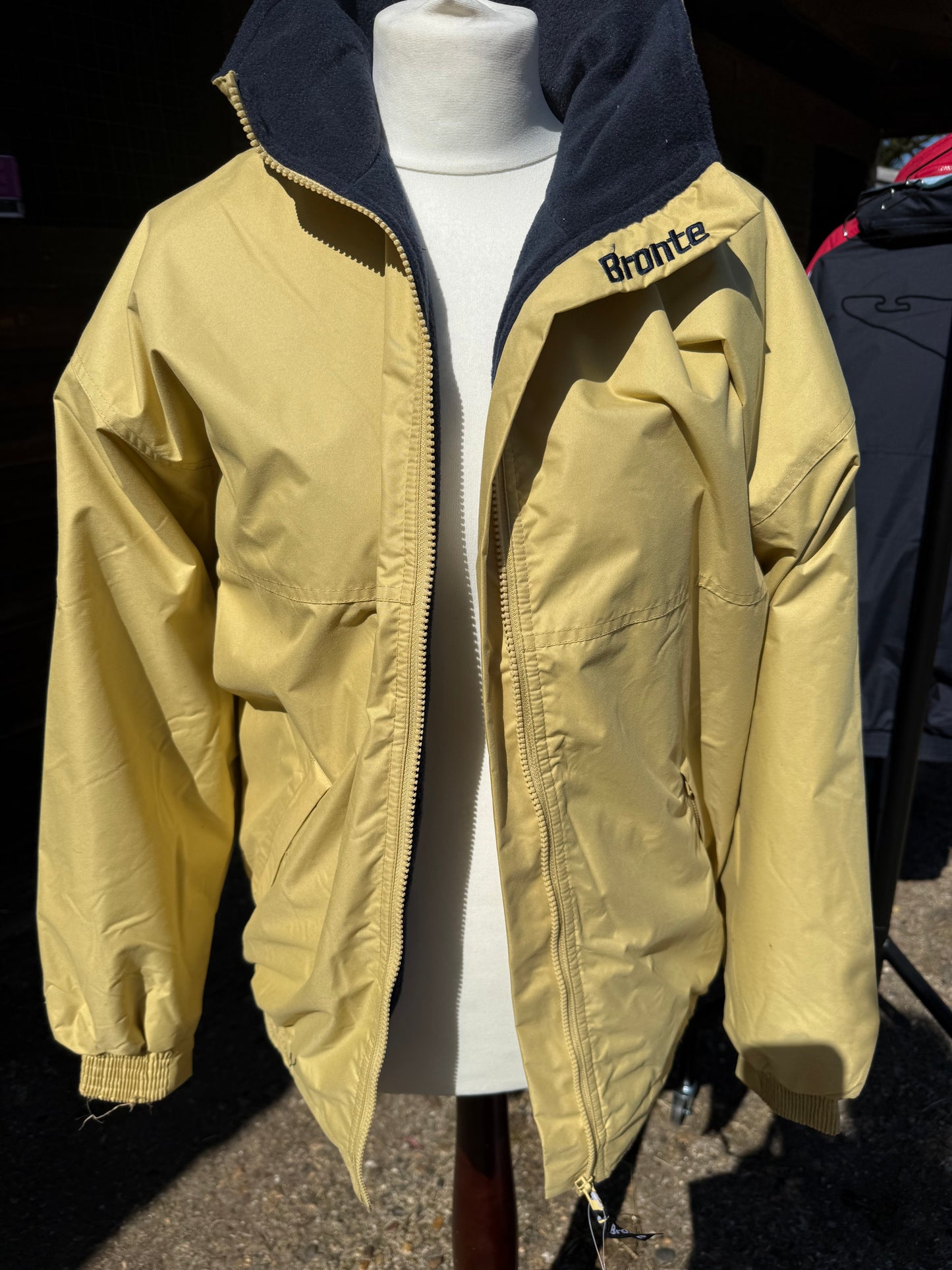 Bronte Jacket - Lemon/Navy