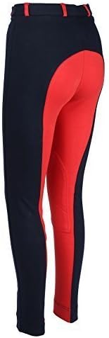 Cotton Jodhpurs Black/Red