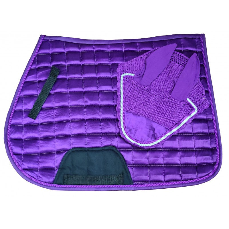 Saddlepad and Fly Mask Set - Embroidered