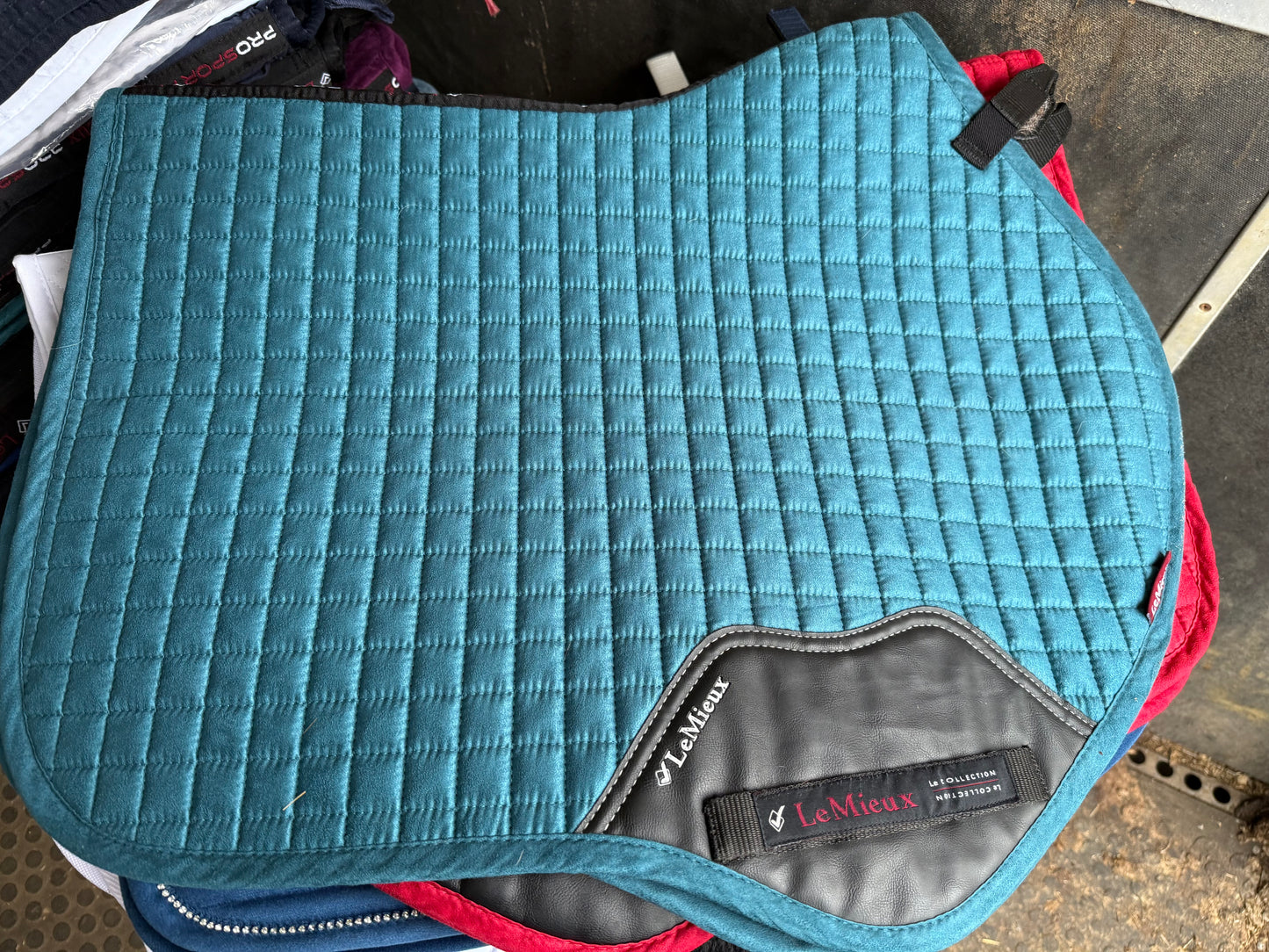 Le Mieux C/C Saddlepad in Peacock