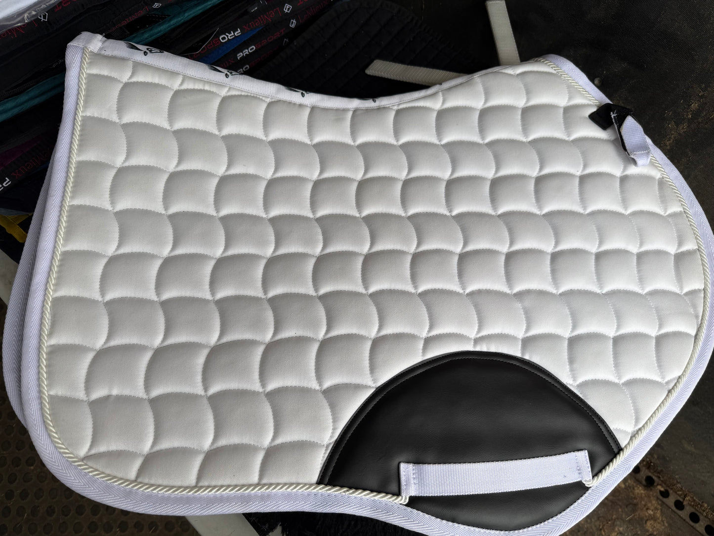 Gallop Saddlepad in White brand New