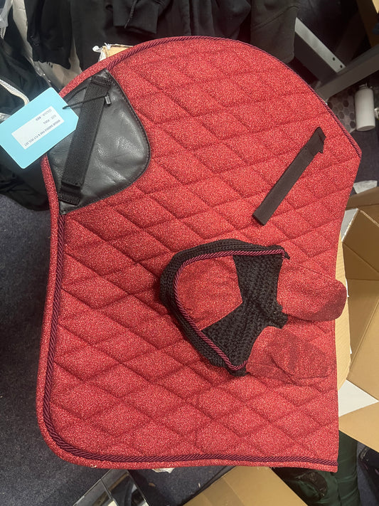 Super Sparkly Saddlepad and Ears Set
