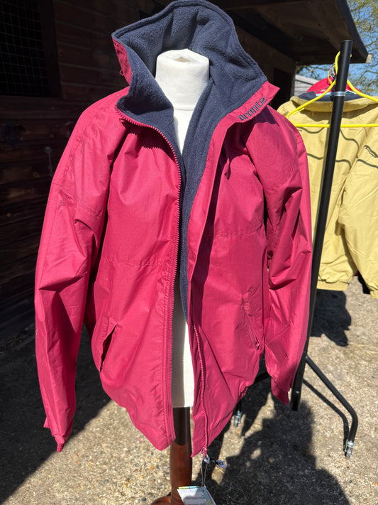 Bronte Jacket - Burgundy/Navy