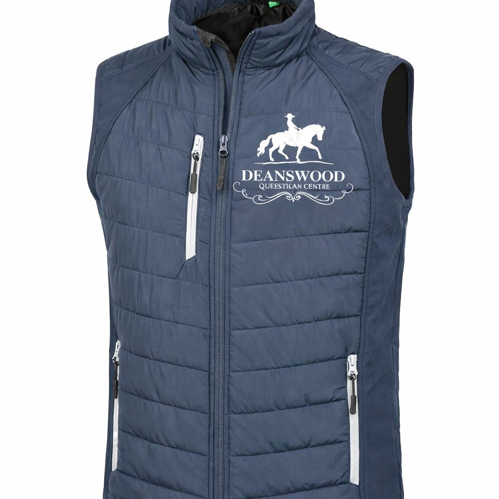 Deanswood Equestrian Gillet - recycled compass padded