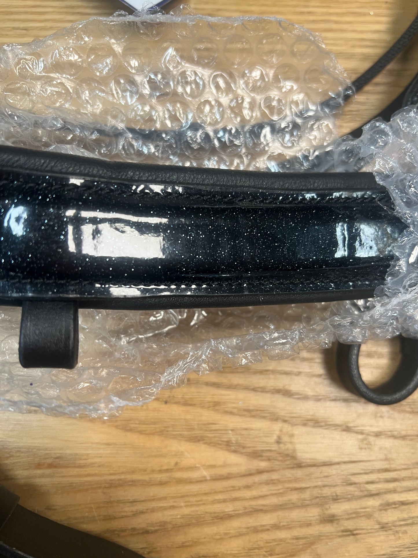 Harrys Horse Metallic Brass Bridle