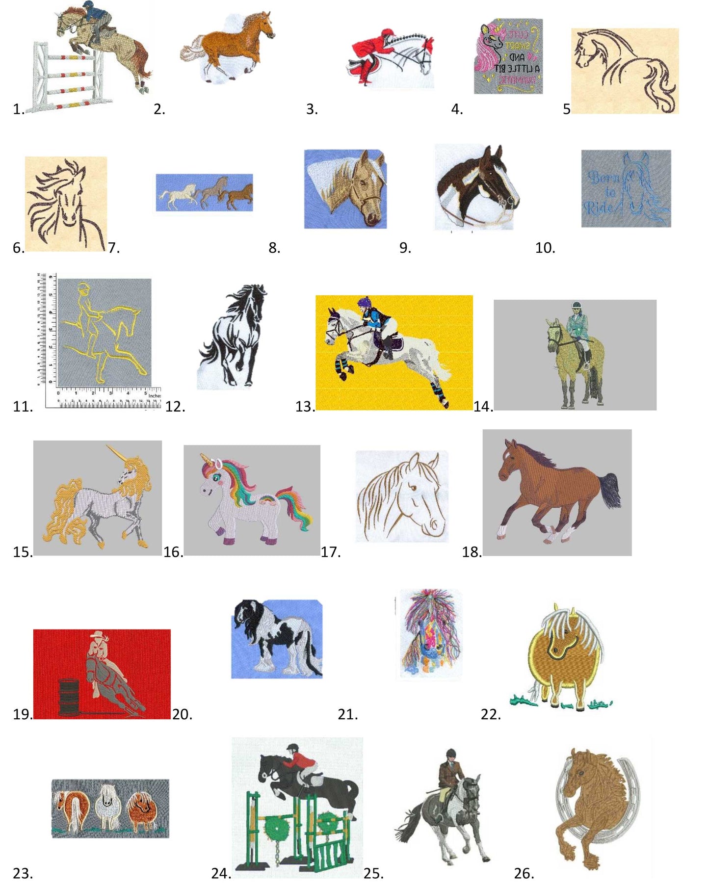 Hoody with Horse/Rider - add your own name FREE