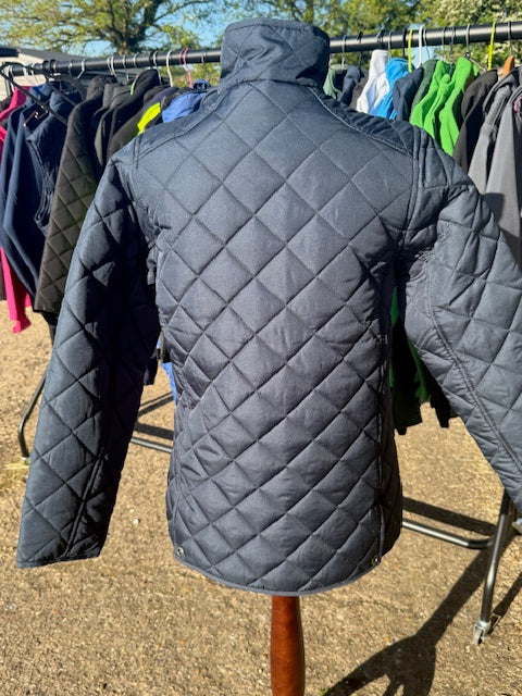 Padded Jacket Size 12 Navy
