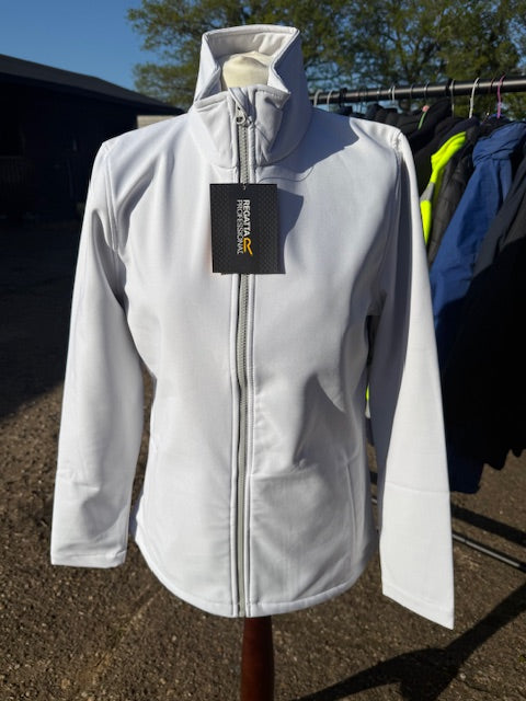 Softshell Jacket White/Grey size 12