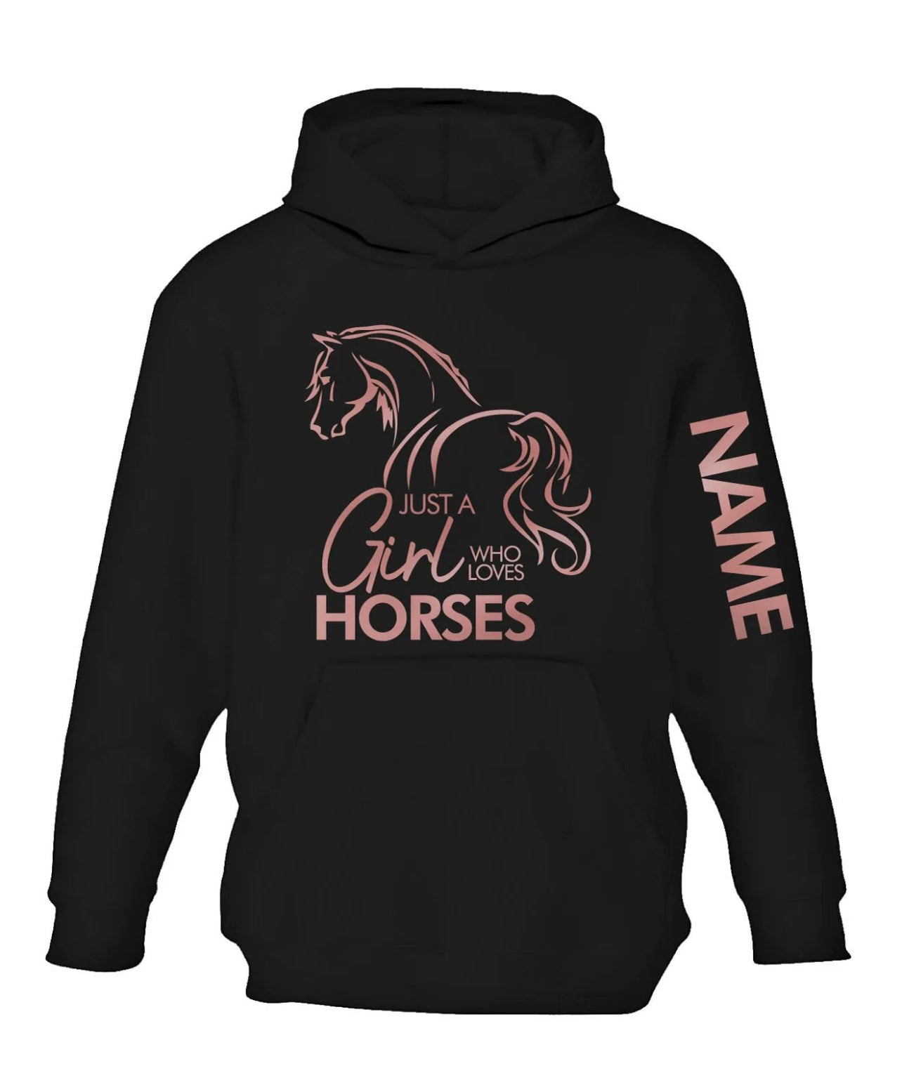 Just a Girl Who Loves Horses Hoody