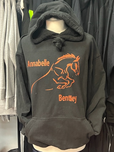 Printed Hoodies with Your Choice of Style and Name