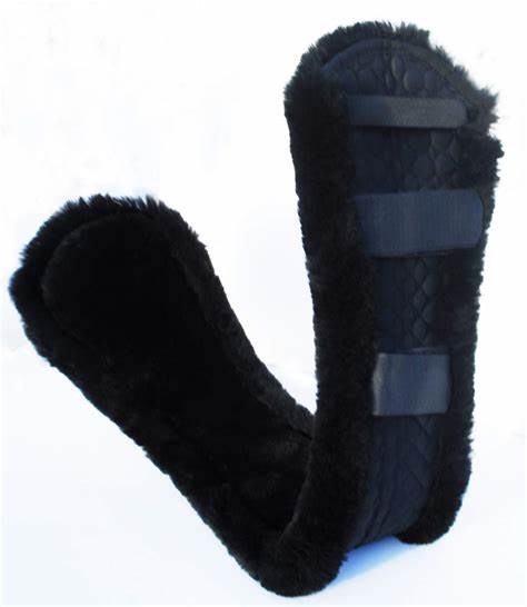 Rhinegold Sheepskin Contoured Girth Cover