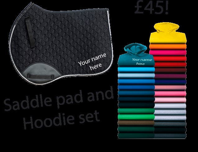 Saddlepad & Hoody Set