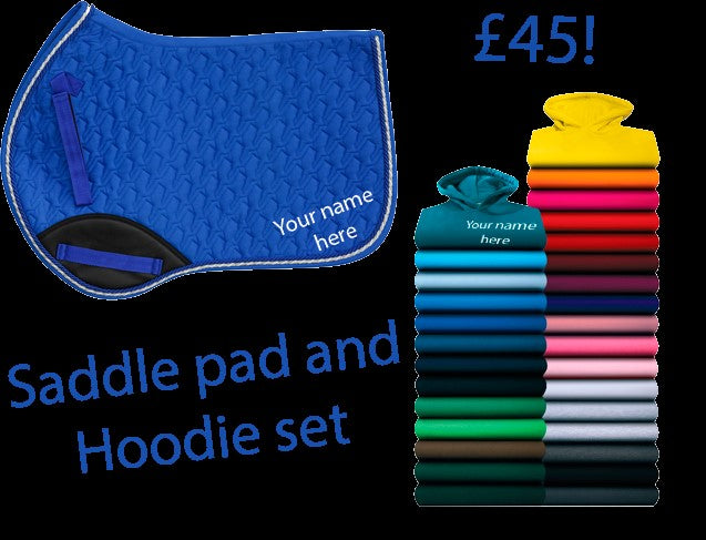 Saddlepad & Hoody Set