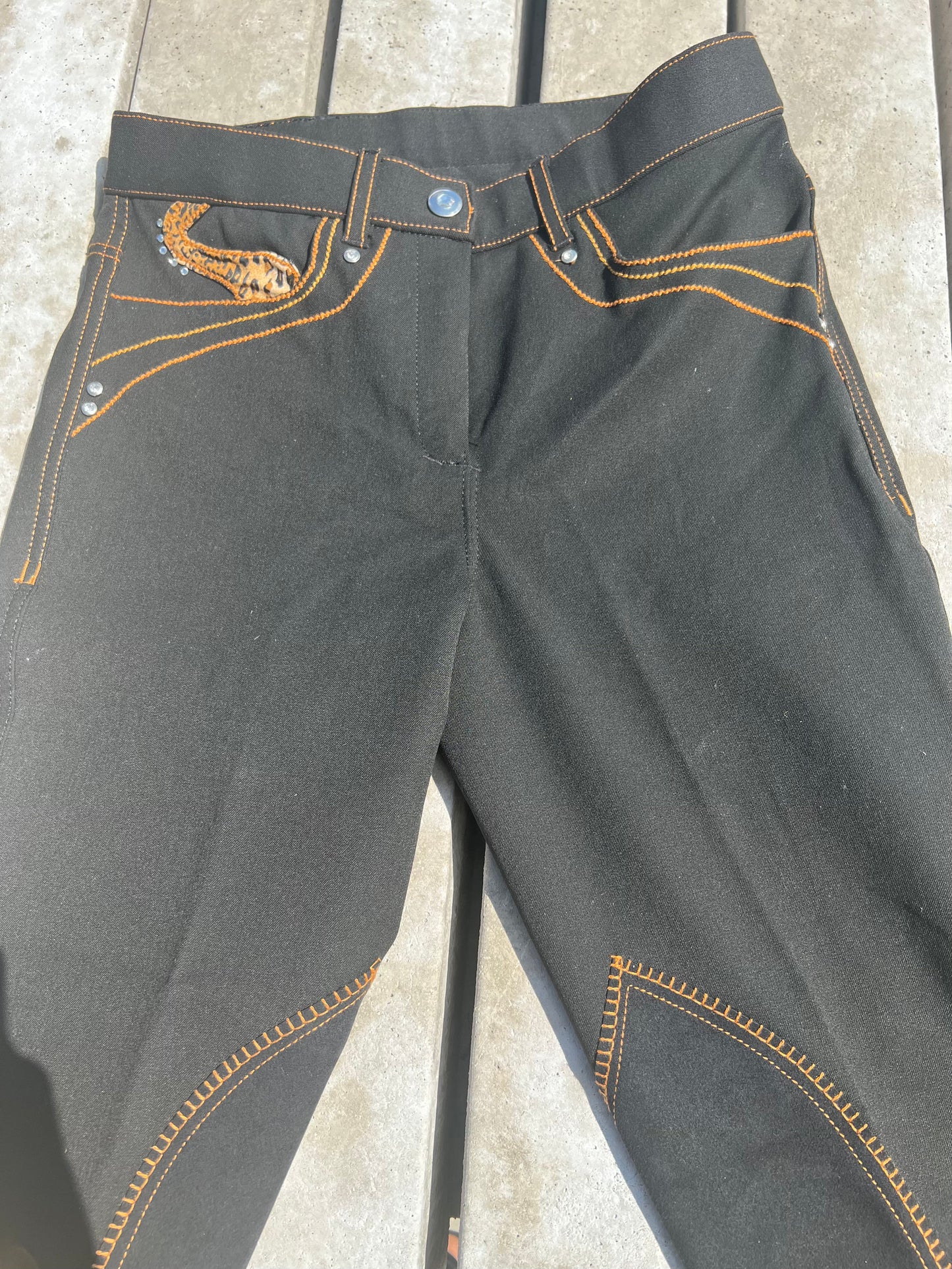 Tiger Print Breeches