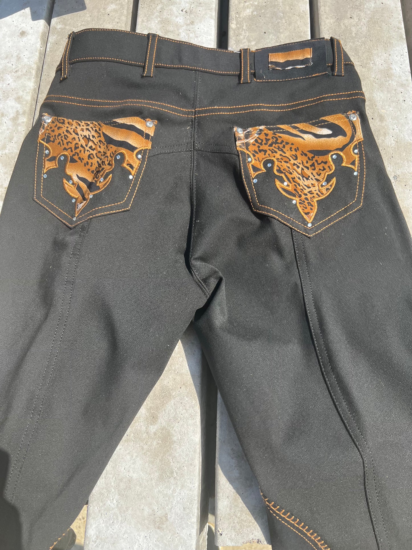 Tiger Print Breeches