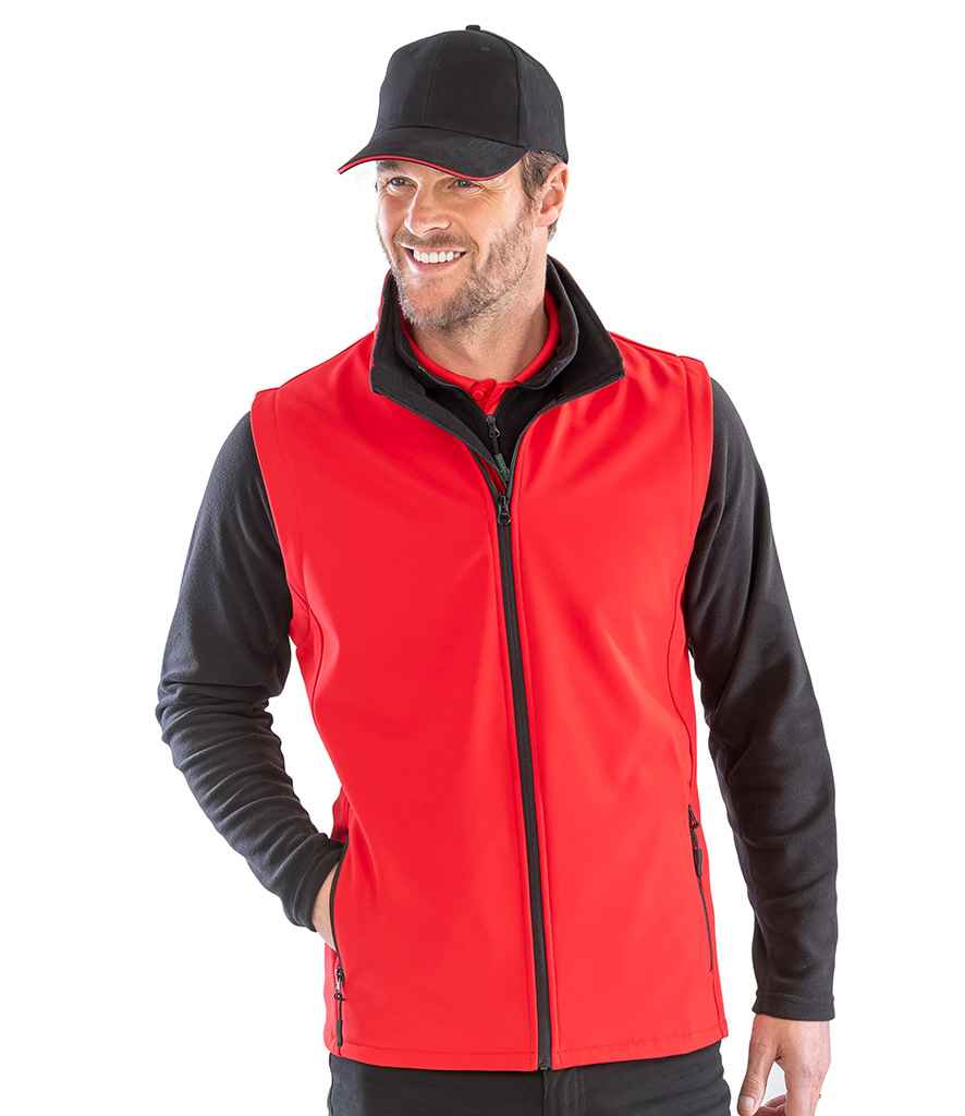 Softshell Gillet & Cap