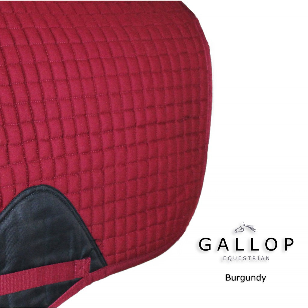 Gallop Close Contact Saddlepad with Embroidery