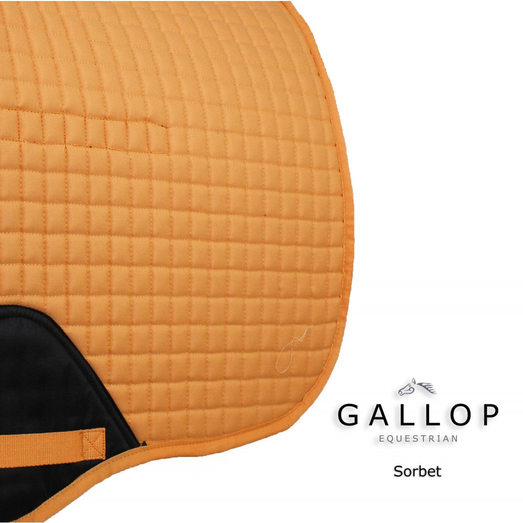 Gallop Close Contact Saddlepad with Embroidery