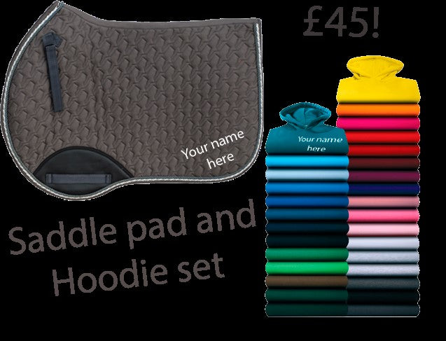 Saddlepad & Hoody Set