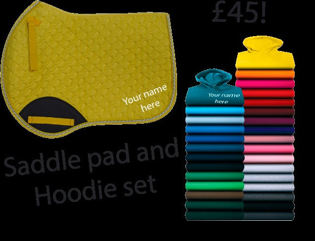 Saddlepad & Hoody Set